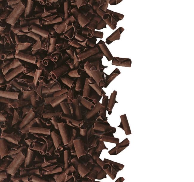 Decoratiuni din ciocolata Blossoms dark mini 4kg 3325424  BARB