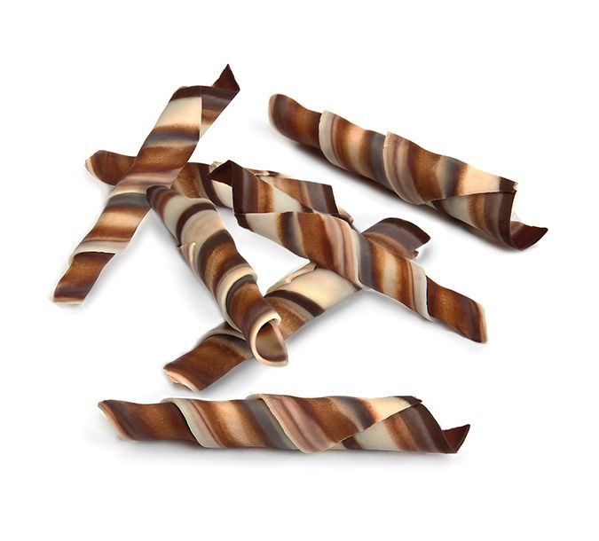 Шоколадови декорации Twister marble 1 кг 334594 BARB