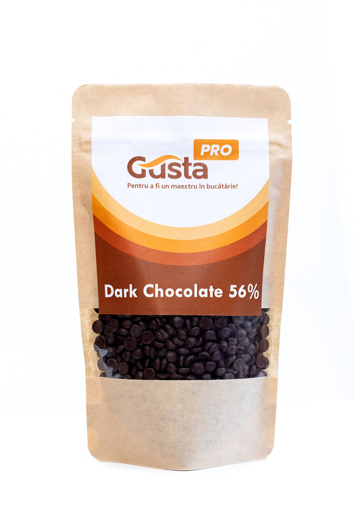 Белгийски черен шоколад 56% GustaPro 250 гр