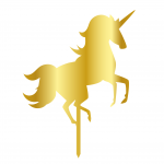 Topper - Unicorn/Златен 185*140мм 14888 CSL