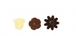 Шоколадови декорации Mini Flowers Classic 0.049кг 339951 BARBARA