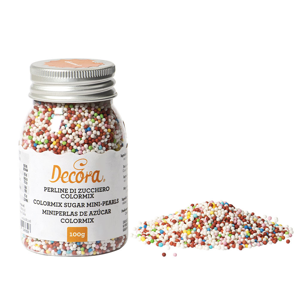Colormix захарни мини-перлички 100 гр 2081106 DECORA