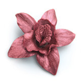 Захарна Орхидея в цвят вишна 052813 Pejot комплект 10 бр.