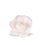 Trandafir din napolitana mare alb perlat 11051200/p PJT set 25 buc