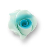 Захарна роза средна в синьо 051304 Pejot, комплект 20 бр.