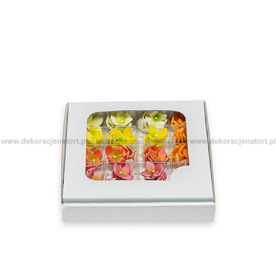 Захарни декорации клематис многоцветен 054899 Pejot, комплект 100 бр