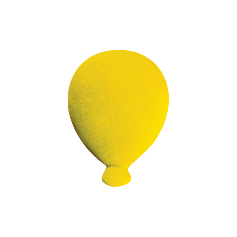 Захарни декорации жълти балони, 12 бр., Sugart