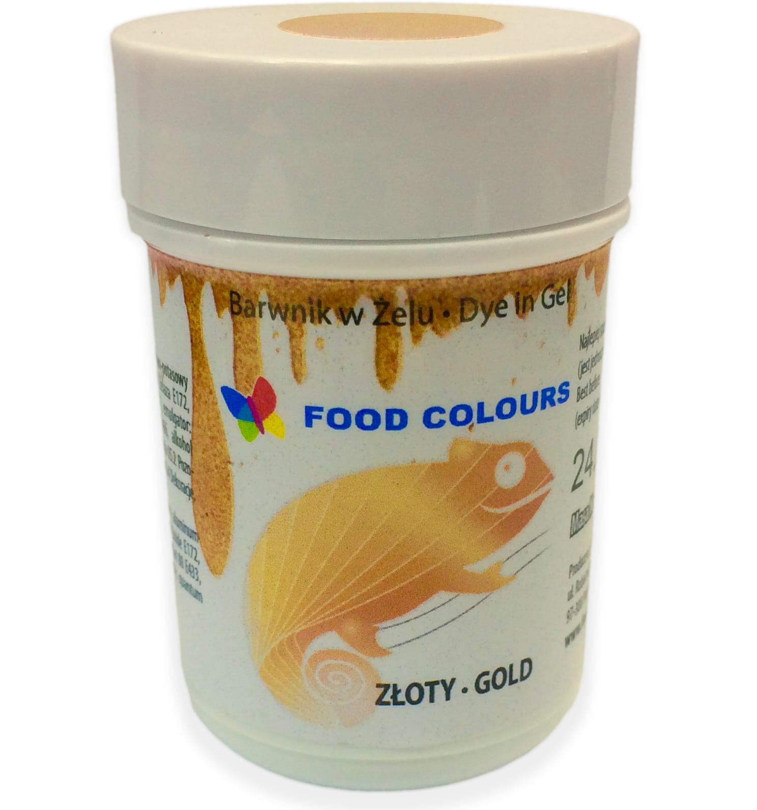 Хранителен гел оцветител златист 35гр WSG-090 Food Colours