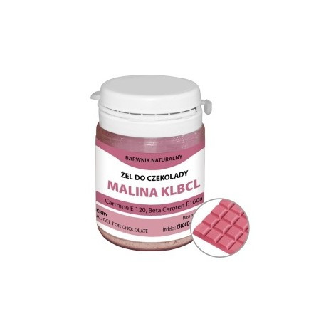 Натурален хранителен гел оцветител за шоколад Розов Малина KLBCL CHOCO-070 35G Food Colours