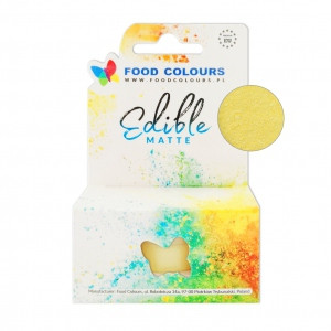 Хранителен оцветител Edible Matte 10мл Lemon Cream M001 Food Colours