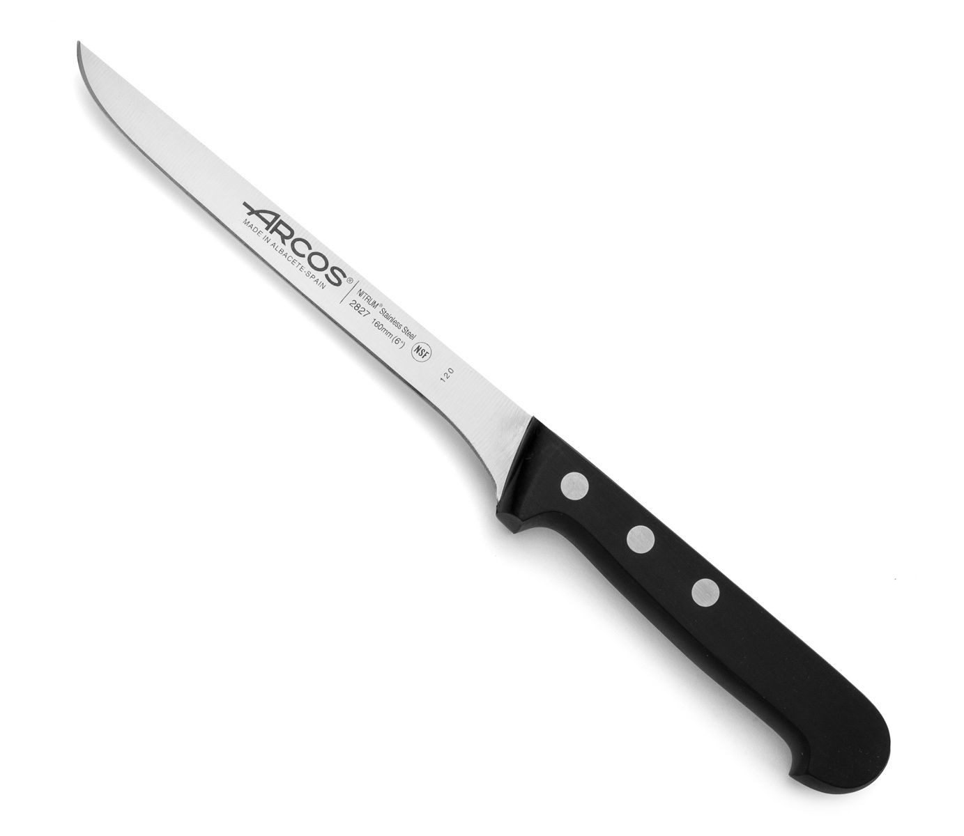 Професионален нож, Fillet Knife, дължина 16 см, Arcos