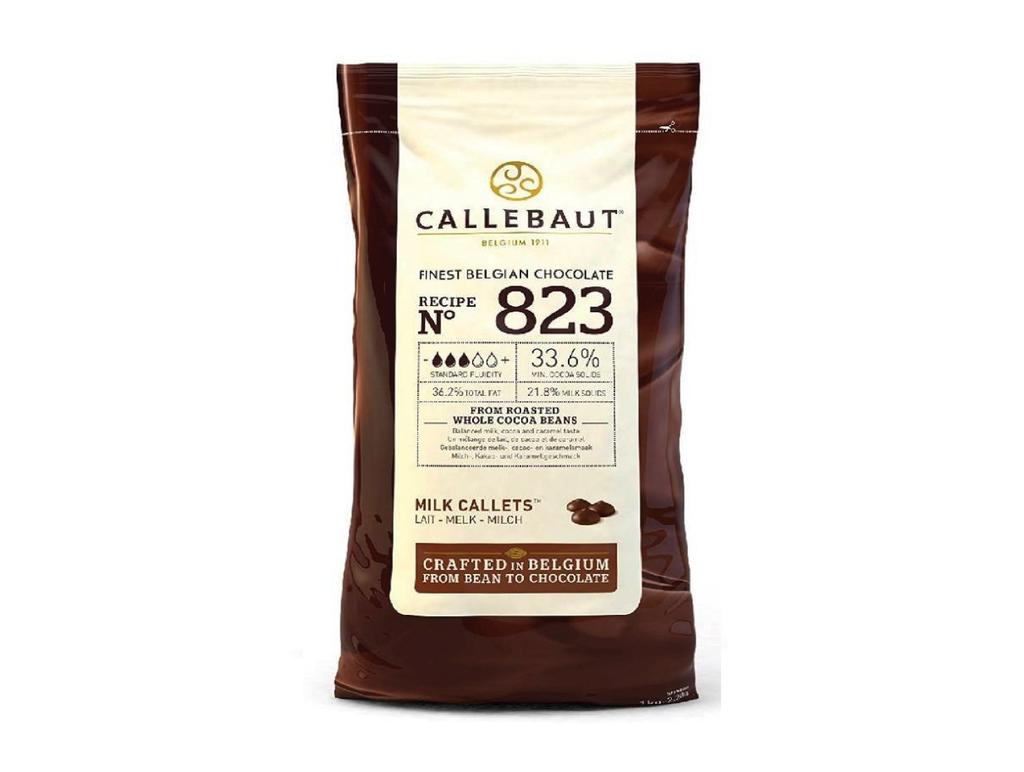 Ciocolata cu lapte 33,6% 10 kg Callebaut