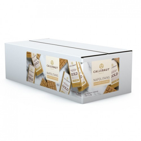 Комплект от 75 мини шоколадови блокчета GOLD 13,5 гр CHK-NA-21997E1-999 Callebaut