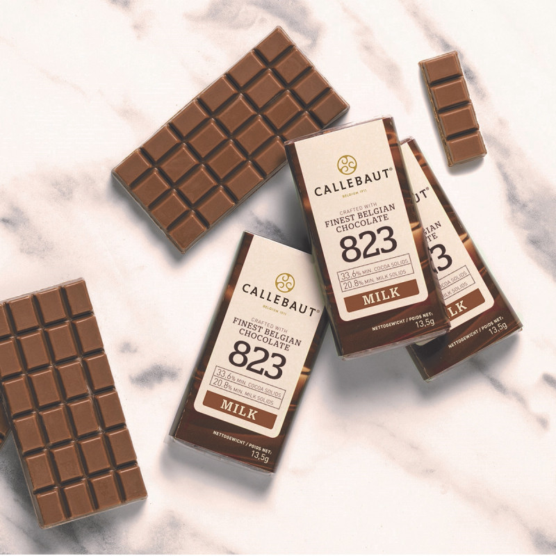Комплект от 75 мини млечни шоколадови блокчета 13,5 гр CHM-NA-20761E1-999 Callebaut