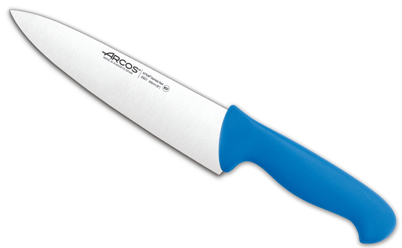 Професионален син нож, Chef´s Knife, дължина 20 см, Arcos