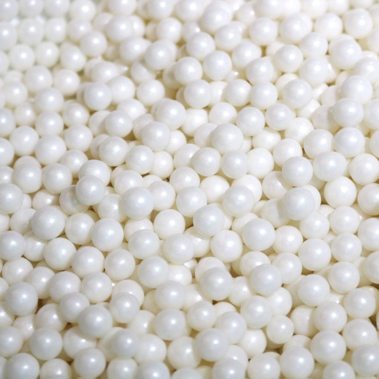 Бели перли, 4 мм, 250 гр, GustaPro DEKORPOL