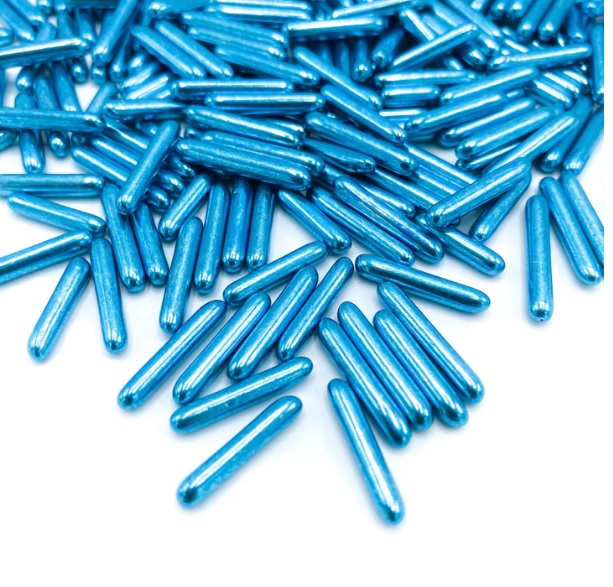 Захарни декорации пръчици Blue Rods  90гр