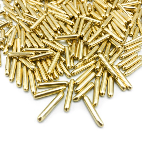 Захарни декорации пръчици Gold Rods 90гр