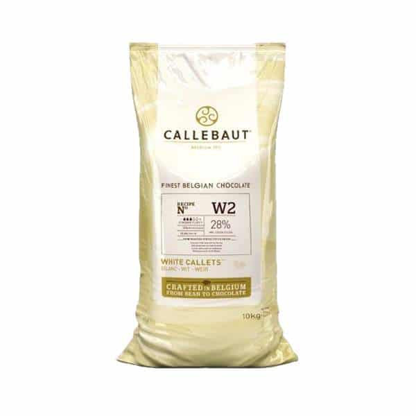 Бял шоколад 28% какао 10 кг Callebaut
