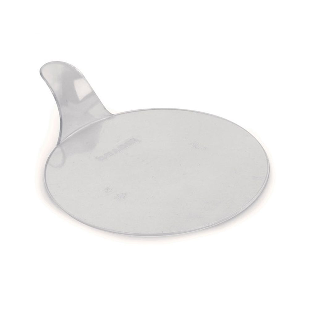 Пластмасова основа за представяне на единични порции - кръгла - бяла - Ø 8см - комплект 50 бр. Pavoni