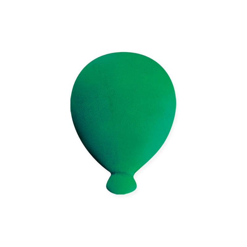 Захарни декорации зелени балони, 12 бр., Sugart