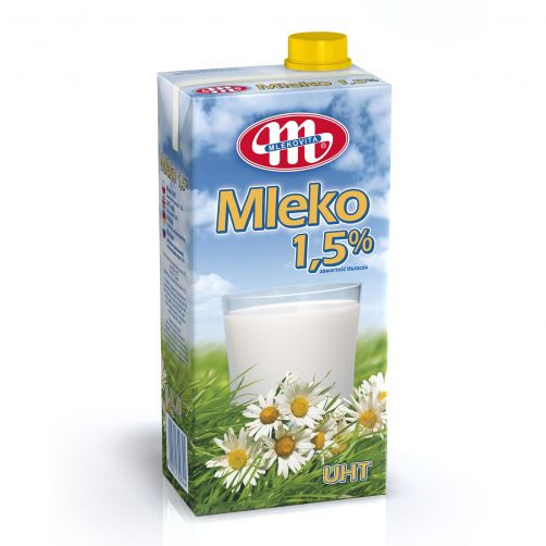 Мляко UHT 1,5% 1Л MLEKOVITA