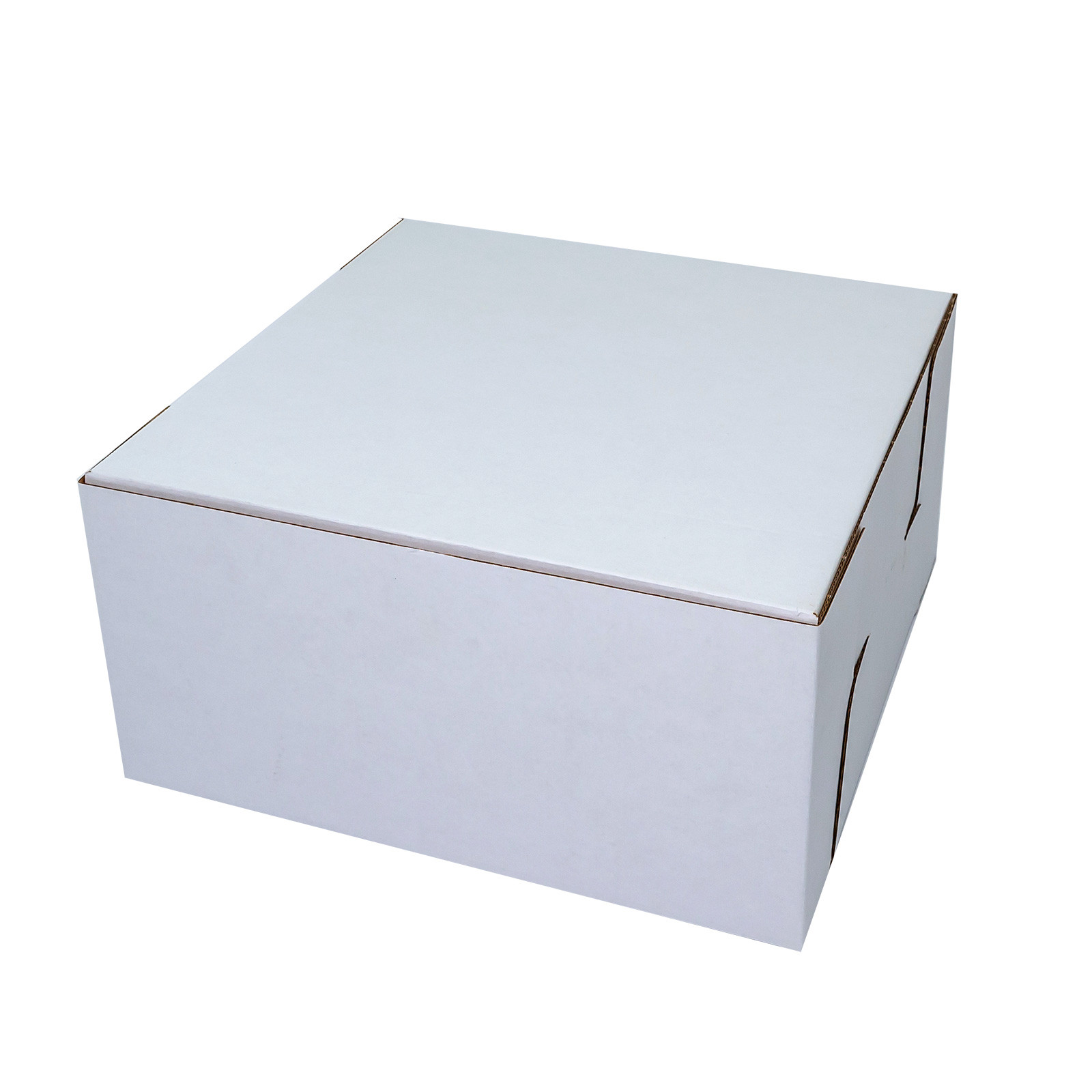 Бяла/крафт кутия за торта 35.5x35.5x15 см GustaPro