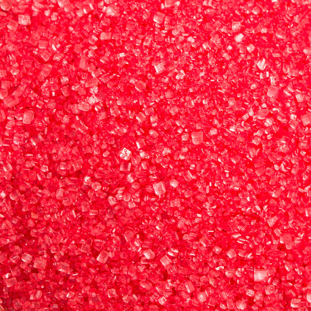 Цветна захар червена 453 гр. GustaPro