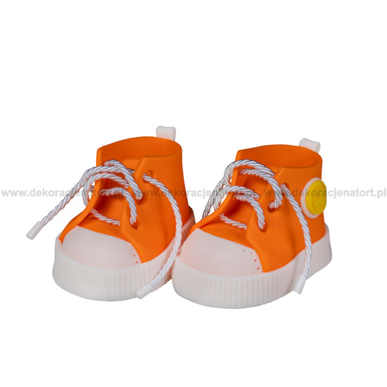 Захарни декорации - Оранжеви спортни обувки 013018 PJT 1 чифт
