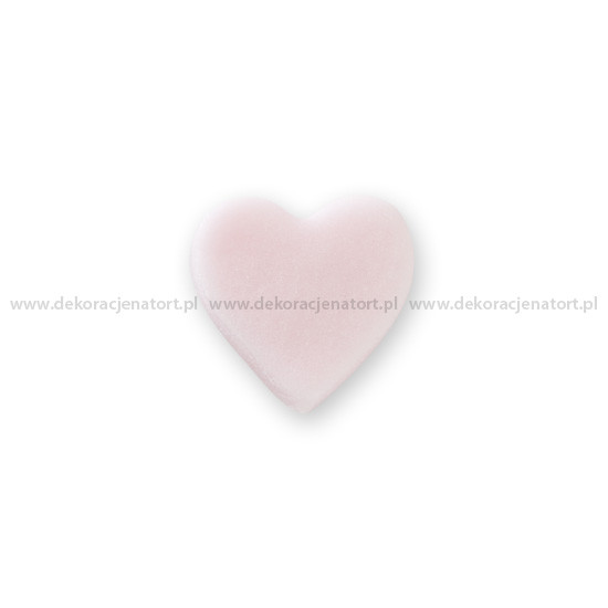 Захарни декорации - Плоски сърца, розови, 2 см 0903003 PJT комплект 300 бр.