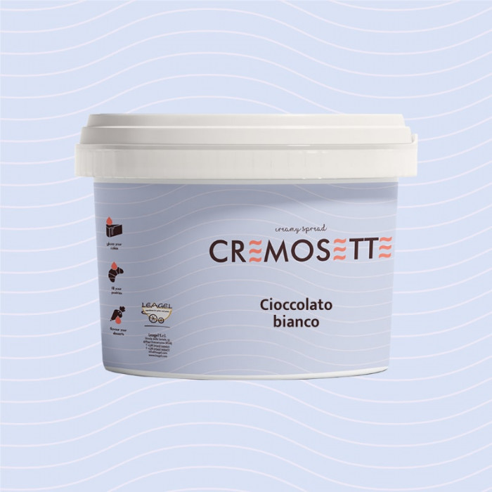 Cremosette white - крем с бял шоколад 5,5 кг 240901 LGL