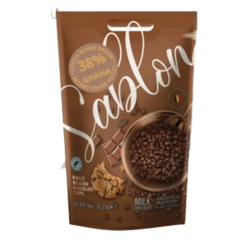 Белгийски млечен шоколад 38% SAB-Bag1-MC 38 1 кг Шаблон