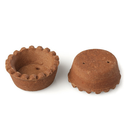 Малки кръгли сладки какаови тарти 44 мм 160 бр 401.1125 GustaPro