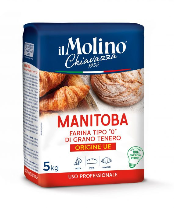Пшенично брашно Manitoba 5кг, Molino Chiavazza