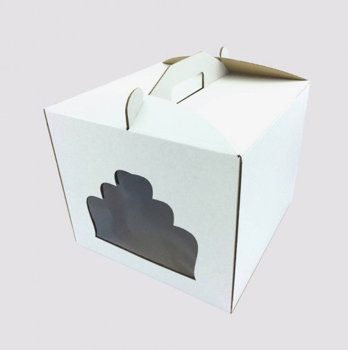Кутия за торта с прозорец 30x30x25 см GustaPro