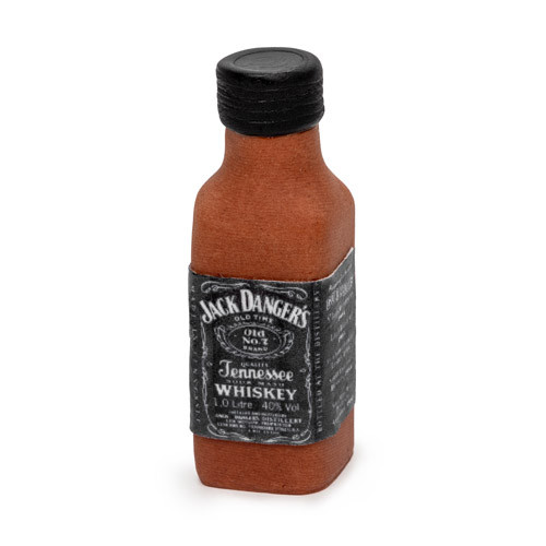 Decoratiuni din zahar sticlute de whiskey JACK DANGERS, set: 3 buc 020700 PJT