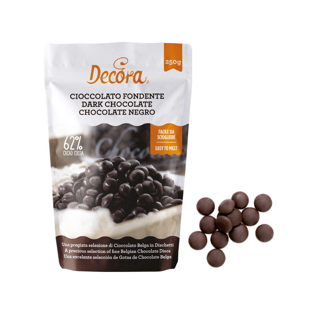 Ciocolata belgiana neagra 62% 250g 9262047 DER