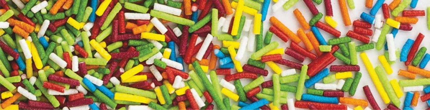 Decoratiuni din zahar bastonase mix culori 100gr 70203 GPR