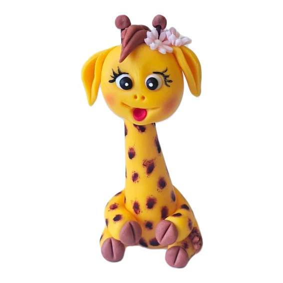 Decoratiuni din zahar girafa LOLA set: 2buc 0110400 PJT