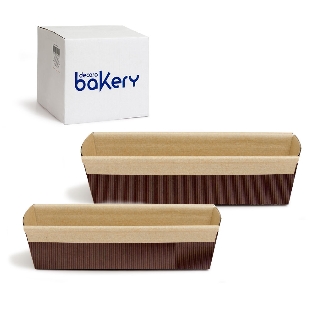 Tava din hartie pu cozonaci 22,7x6,5cm - 400g 1 buc 0320152 DER