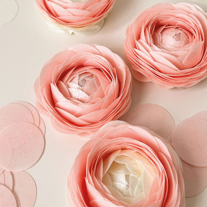 Foi A4 comestibile subtiri Roz-Piersica 100 buc. 5321132 DER