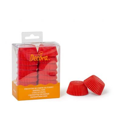 Set 200 forme de copt muffin BON BON ROSIE 27x17 MM 0339637 DER