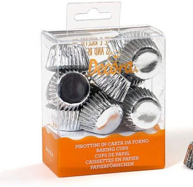 Set 180 forme de copt muffin BON BON SILVER 27x17 MM 0339794 DER