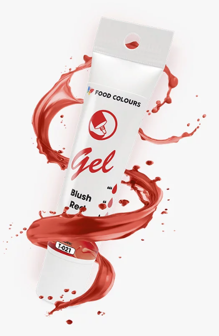 Водоразтворим гел оцветител червен Blush Red 30 г T-021 Food Colours