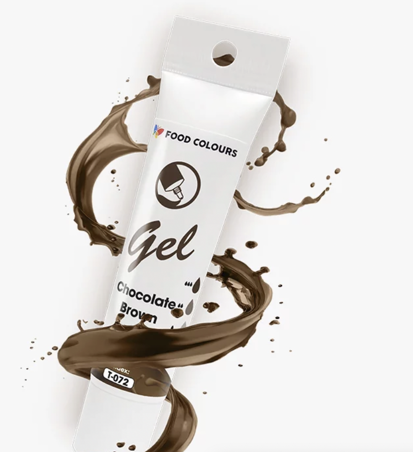 Водоразтворим гел оцветител кафяв 30 г T-072 Food Colours