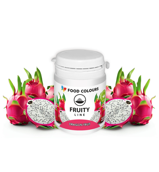 Природен прахов оцветител драконов плод Fruity Line, 20 g WS-PN-026 Food Colours