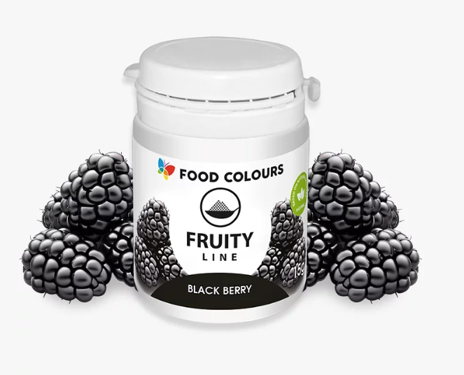 Природен прахов оцветител къпини Fruity Line, 20 g WS-PN-061 Food Colours