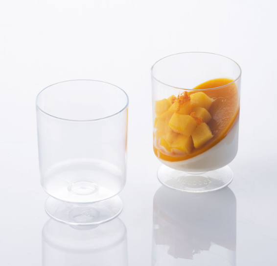 Цилиндрични чаши за десерти 190 ml, 100 бр. PMOCO007 Martellatollato