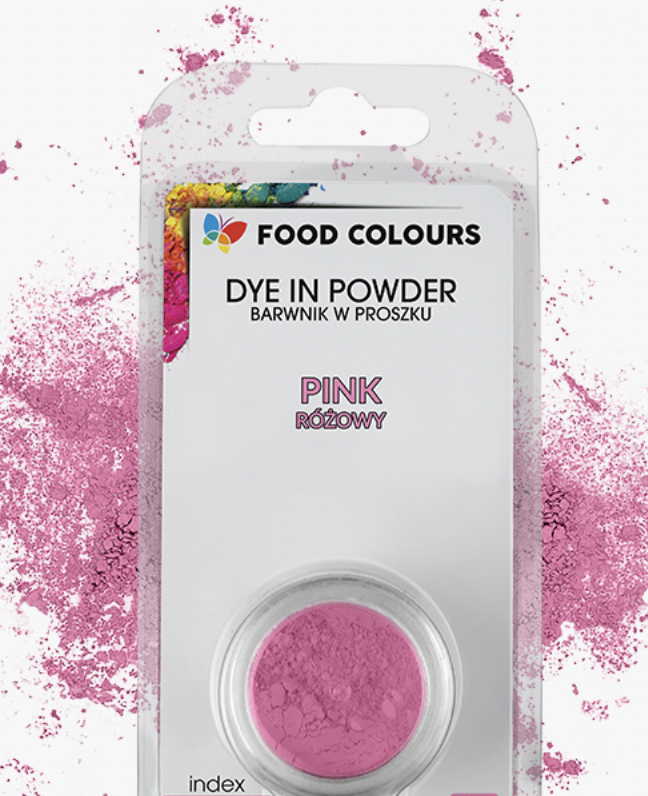 Хранителен оцветител розов, 25g WS-P-036 21 Food colours
