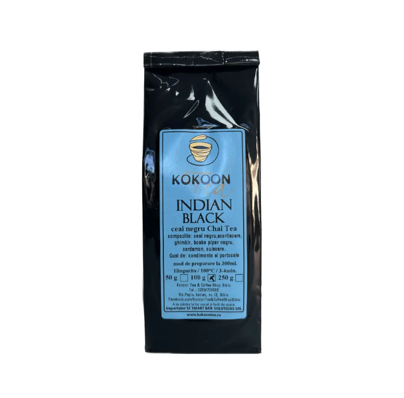 Черен чай kokoon tea indian black, 100 g